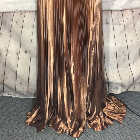 Camille La Vie Animal Print Beaded Evening Gown 8 - Picture 6 of 16